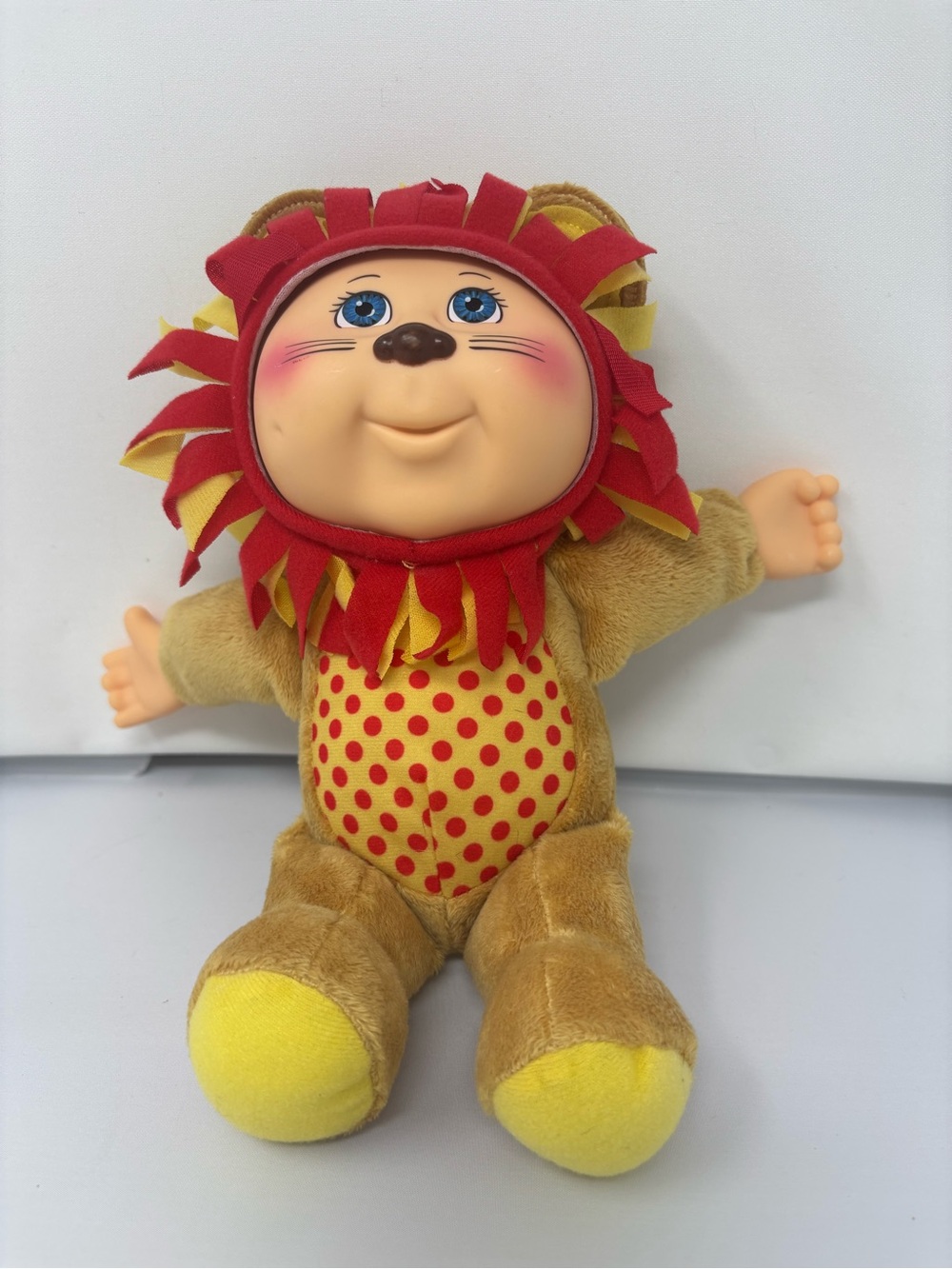 Cabbage patch lion doll collectible 10 inches
